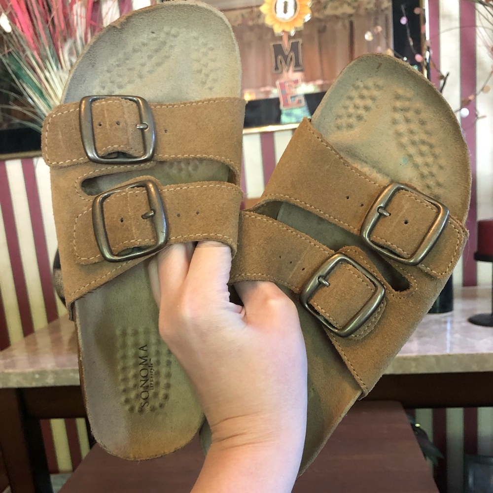 Sonoma buckle sandals women’s 7